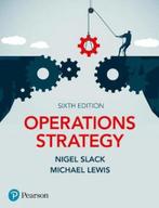 Operations Strategy, Boeken, Verzenden, Beta, Zo goed als nieuw, HBO