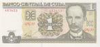 Cuba bankbiljet 1 Peso 2017 José Marti, Pick 128h UNC, Ophalen of Verzenden, Midden-Amerika, Los biljet