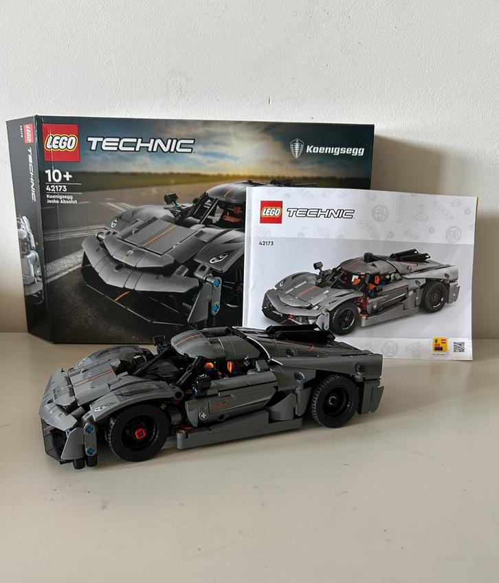 Lego Technic koenigsegg 42173, Hobby en Vrije tijd, Modelbouw | Auto's en Voertuigen, Zo goed als nieuw, Auto, Groter dan 1:32