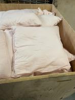 Sierkussens 40 x 40 en 20 x 20, Huis en Inrichting, Woonaccessoires | Kussens, Ophalen, Gebruikt, Overige kleuren, Vierkant