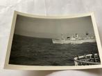 Foto van een Schip op Zee - Vintage 6x 9 cm, Gebruikt, Foto, Ophalen of Verzenden, 1940 tot 1960