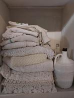 Brocante spreien dekens tafellakens, Ophalen