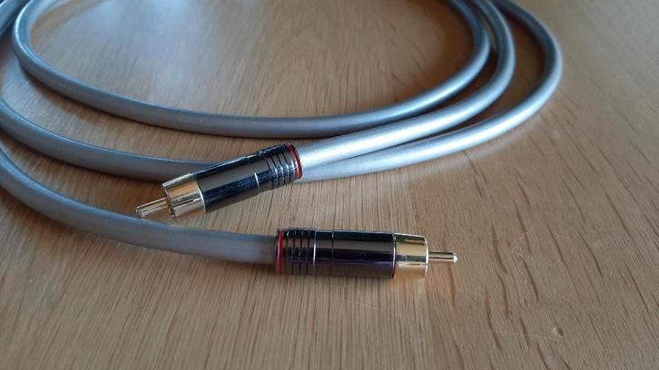 Linn Silver interlink interconnects rca cinchkabels, diverse, Audio, Tv en Foto, Audiokabels en Televisiekabels, Zo goed als nieuw