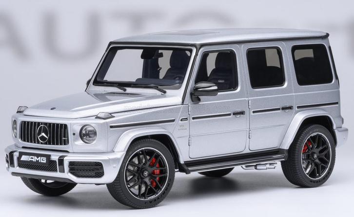 Autoart 1:18 Mercedes G63 2019 Iridum Silver, Hobby en Vrije tijd, Modelauto's | 1:18, Nieuw, Autoart, Ophalen of Verzenden
