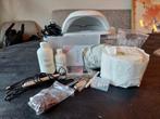 Gelnagel Set: UV Lamp, Vijl & Toebehoren, Ophalen of Verzenden, Wit, Handen en Nagels