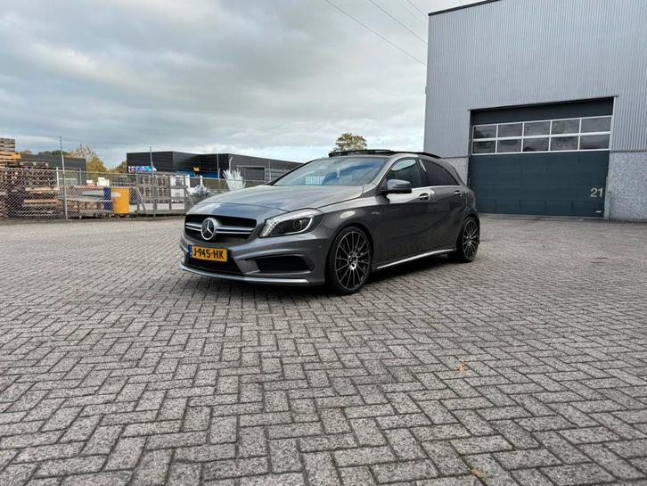 Mercedes-Benz A-Klasse 2.0 A45 AMG 4MATIC Aut7 2013 Grijs, Auto's, Mercedes-Benz, Particulier, 4x4, ABS, Airbags, Airconditioning