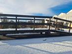 Houten Loopbrug 8 meter - Elfstedenbrug Stijl, Tuin en Terras, Ophalen, Overige materialen, O, O