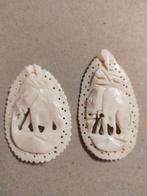 Ivoren of benen Olifant hanger, Antiek en Kunst, Ophalen of Verzenden