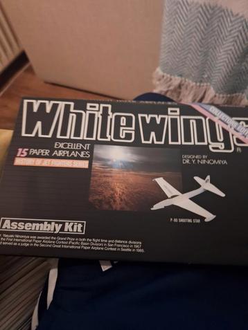 White Wings P-80 Shooting Star Modelbouwpakket beschikbaar voor biedingen