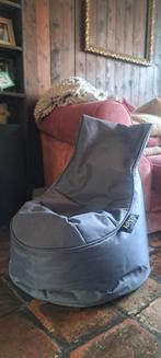 Grijze zitzak sit&joy, Ophalen, Zo goed als nieuw, Grijs, Zitzakstoel