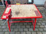 Werkbank Rothenberger met bankschroef en buisklem, Doe-het-zelf en Verbouw, Werkbanken, Ophalen, Zo goed als nieuw, Bankschroef