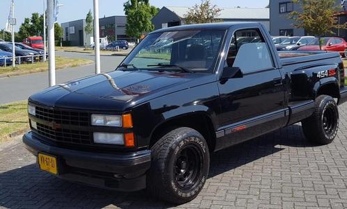 Chevrolet Pick UP 1991 Zwart * 454 ss* stepside, Auto's, Bestelauto's, Particulier, Chevrolet, Geïmporteerd, Zwart, Ophalen