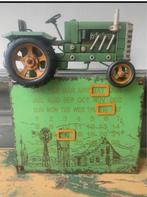 kalender tractor maandkalender kalender metaal mancave bar, Clayre&Eef, Nieuw, Ophalen of Verzenden, De Giesel