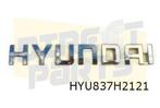 Hyundai Tucson embleem tekst ''Hyundai'' achterzijde Origine, -, Verzenden, -, Nieuw