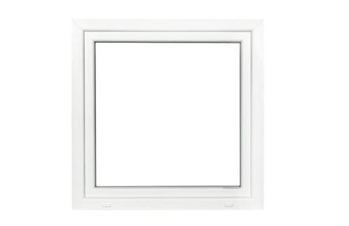 Kunststof Kozijn Draaikiep  B90 H90cm Wit, Doe-het-zelf en Verbouw, Kozijnen en Schuifpuien, Nieuw, Raamkozijn, Kunststof, Inclusief glas