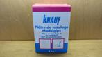 Knauf modelgips te koop - 5 Kg totaal - nieuw - i.g.st., Ophalen of Verzenden, Gebruikt, Materiaal