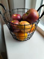 Decoratieve Mand met Kunstfruit🎁, Huis en Inrichting, Woonaccessoires | Schalen en Manden, Overige materialen, Mand, Rond, Ophalen of Verzenden