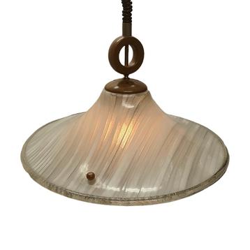 Vintage Duitse Kristallux design hanglamp beschikbaar voor biedingen