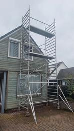 Rolsteiger merk custers  8.2 m, Doe-het-zelf en Verbouw, Steigers, Ophalen, Rolsteiger of Kamersteiger, 5 meter of hoger