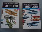 Praktisch handboek vliegtuigen deel 1 en 2, Verzamelen, Luchtvaart en Vliegtuigspotten, Ophalen of Verzenden, Zo goed als nieuw