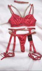 Elegante rode lingerie set, Ophalen of Verzenden, Rood, Setje
