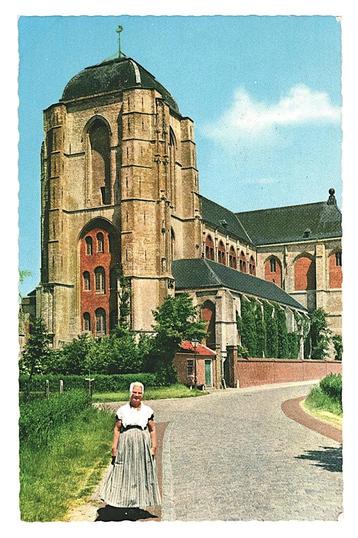 979725 Veere Zeeland Jr 60 70 Grote Kerk Nette oude kaart on beschikbaar voor biedingen