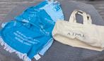 ZGAN. Milieuvriendelijke strandtas en hammam strandlaken 160, Ophalen of Verzenden, Zo goed als nieuw, Beige, Shopper