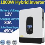 Hybride Zonne-Omvormer 12V met 80A MPPT | 1800W, Caravans en Kamperen, Camper-accessoires