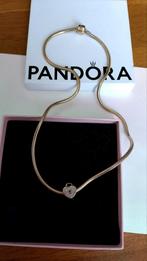 Orginele Pandora halsketting  585 gouden slot  met 14 karaat, Ophalen of Verzenden, Zo goed als nieuw, Goud, Goud
