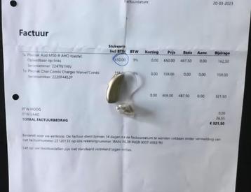 Phonak Aud M50 gehoorapparaat oplaadbaar beschikbaar voor biedingen