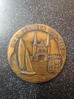 50e Sneekweek 1934 - 1985 penning / munt, Postzegels en Munten, Penningen en Medailles, Ophalen of Verzenden, Brons