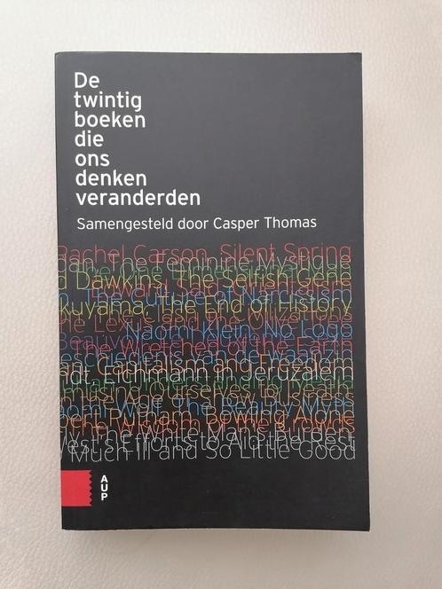 20 Boeken die Ons Denken Veranderden - Casper Thomas, Boeken, Politiek en Maatschappij, Zo goed als nieuw, Maatschappij en Samenleving