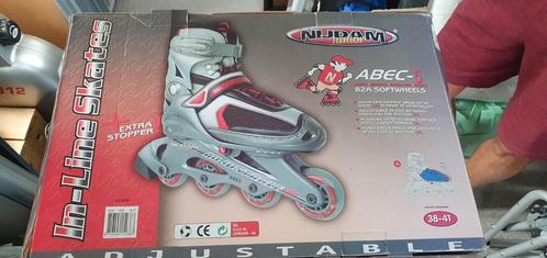Nijdam Junior In-line Skates Maat 38-41, Sport en Fitness, Skeelers, Zo goed als nieuw, Inline skates 4 wielen, Overige merken