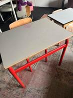 Schooltafel met stoel, Kinderen en Baby's, Kinderkamer | Tafels en Stoelen, Ophalen, Gebruikt, Tafel(s) en Stoel(en)
