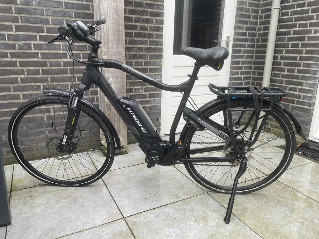 Haibike elektrische fiets met Bosch motor, Minder dan 10 versnellingen, Gebruikt, 53 tot 57 cm, Ophalen