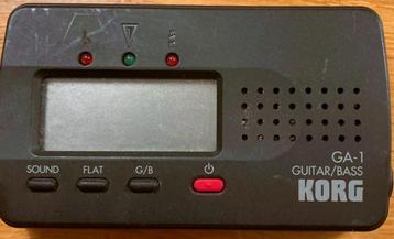 Korg ga-1 guitar/bass tuner  beschikbaar voor biedingen