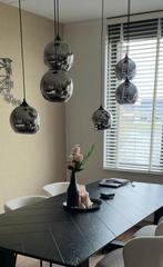 Smoked glass bollamp, Huis en Inrichting, Ophalen, Zo goed als nieuw, 75 cm of meer