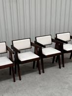 Design stoelen - opruim sale - eiken en noten hout, Huis en Inrichting, Stoelen, Bruin, Ophalen of Verzenden, Zo goed als nieuw