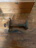 Antieke beltrekker + rozet voor trekbel, Antiek en Kunst, Ophalen of Verzenden, Koper