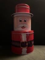 Vintage Kerstman Blikken Toren, Ophalen of Verzenden, Gebruikt, Metaal, Minder dan 50 cm