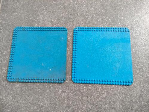 2 Lego bouwplaten grondplaten 367 24x24 blauw, Kinderen en Baby's, Speelgoed | Duplo en Lego, Zo goed als nieuw, Ophalen of Verzenden