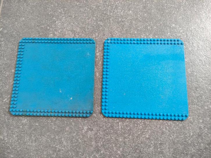 2 Lego bouwplaten grondplaten 367 24x24 blauw, Kinderen en Baby's, Speelgoed | Duplo en Lego, Zo goed als nieuw, Ophalen of Verzenden