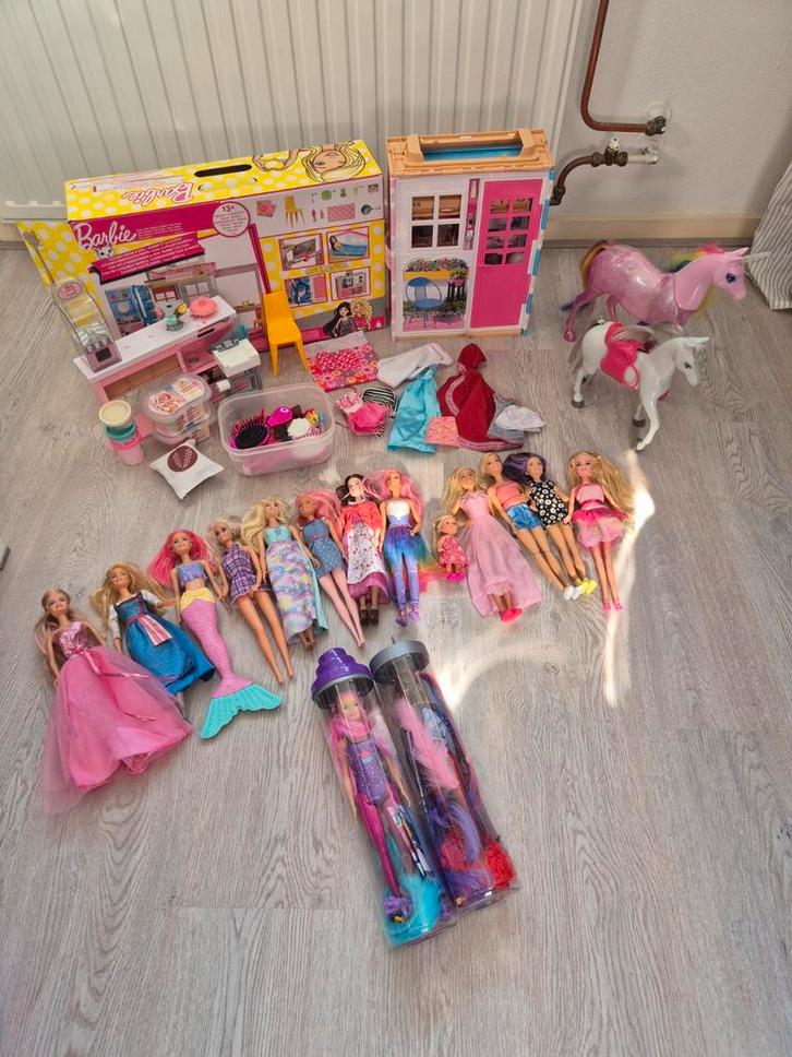 Barbie, Kinderen en Baby's, Speelgoed | Poppen, Zo goed als nieuw, Barbie, Ophalen of Verzenden