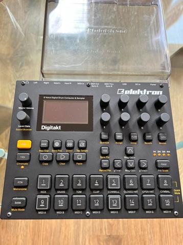 Elektron Digitakt inc. Decksaver beschikbaar voor biedingen