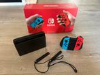 Nintendo Switch Compleet + 12 Games + Mario Kart Stuur, Ophalen, Overige genres, Eén computer, Zo goed als nieuw
