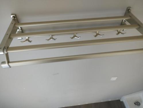 Hermeta Gardelux wandkapstok met goudlook, Huis en Inrichting, Woonaccessoires | Kapstokken, Gebruikt, Wandkapstok, Minder dan 100 cm