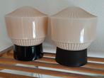 2 x thabur lamp roze, Huis en Inrichting, Ophalen of Verzenden, Gebruikt, Glas, Art Deco