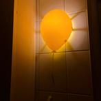 IKEA vintage Drömminge ballonvorm wandlamp - blauw, Huis en Inrichting, Lampen | Wandlampen, Ophalen of Verzenden, Zo goed als nieuw