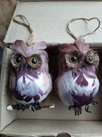 2x decoratie uiltjes, Ophalen, Gebruikt, Wanddecoratie