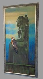 Greetje Korne–Faber(1951)Egyptisch standbeeld met slechtvalk, Ophalen